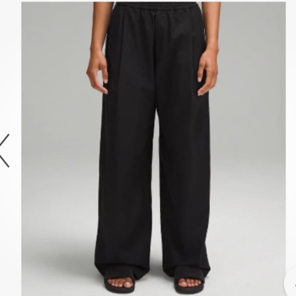 NWT Lululemon lab jacquard wide leg pants 12